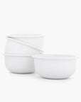 Rolled Enamelware Side Bowl Set