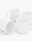 Rolled Enamelware Mug Set