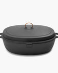 Enamel Lined Cast Iron Roaster