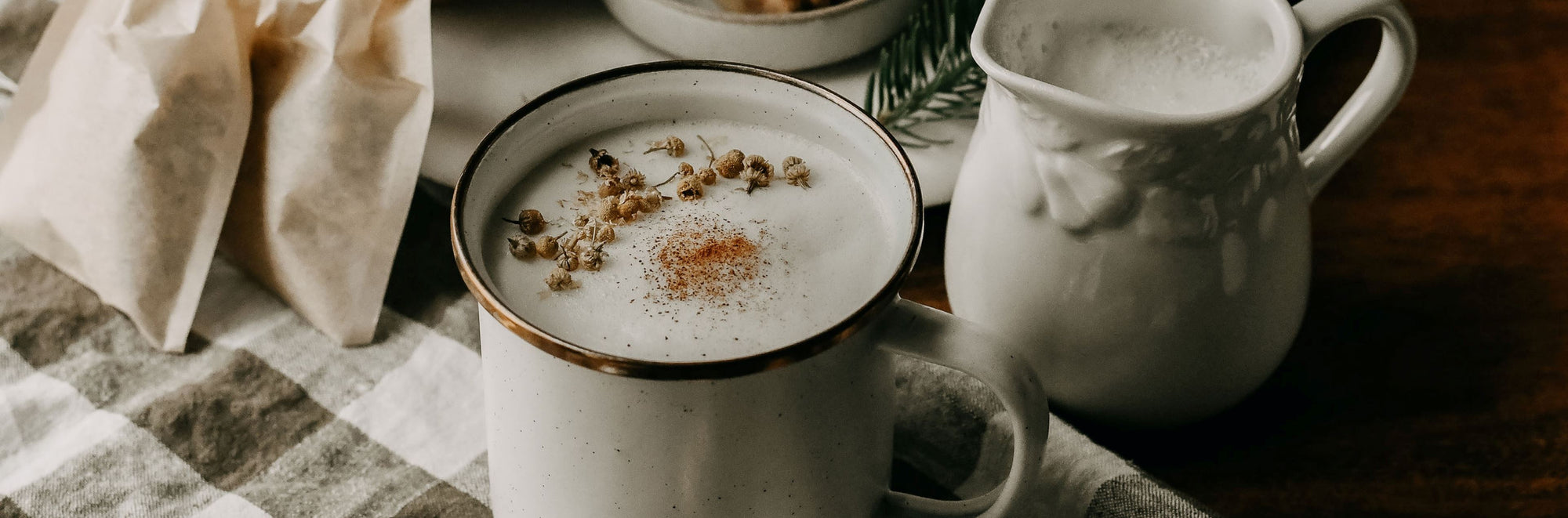 Chamomile Tea Cinnamon Latte