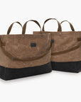 Neelum 40L Giant Tote 2-Pack - Khaki
