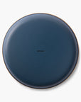 Enamel 2-Tone Deep Plate Set Indigo Blue