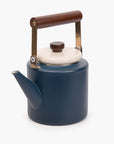 Enamel 2-Tone Kettle Indigo Blue