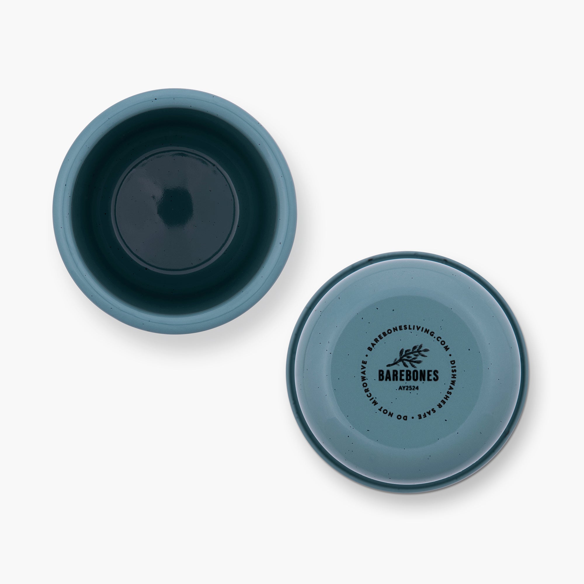 Rolled Enamelware Cup Set