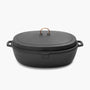 Enamel Lined Cast Iron Roaster