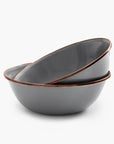 enamel bowl set