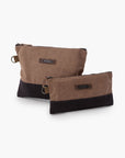 Neelum Zipper Pouch - Khaki