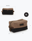 Neelum 3L Dopp Kit - Khaki