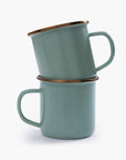 enamel cup set
