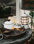 Forest Lantern - Vintage White